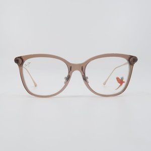 Maui JIM MJO2221 New Glossy Translucent Brown Eyeglasses 52mm with case